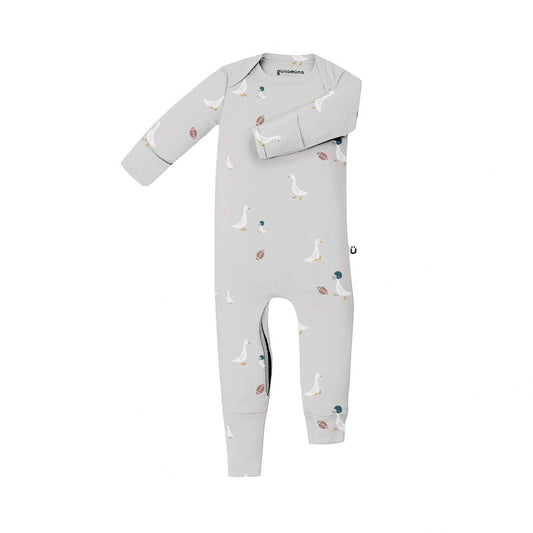Convertible Pajama: Football Goose