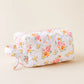 Essentials Quilted Cosmetic Pouch-Endless Daydream Cream - The Darling Effect