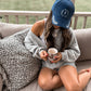 Strong as a mother® Corduroy Hat - Blue: Blue