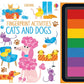 Fingerprint Activities Cats and Dogs - Usborne