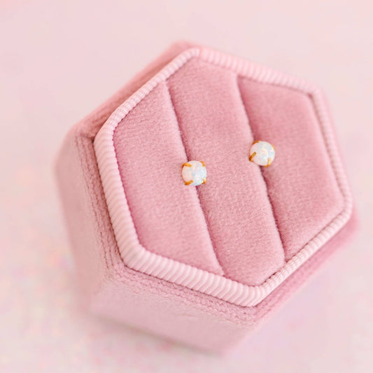 White Opals - Pierced Co