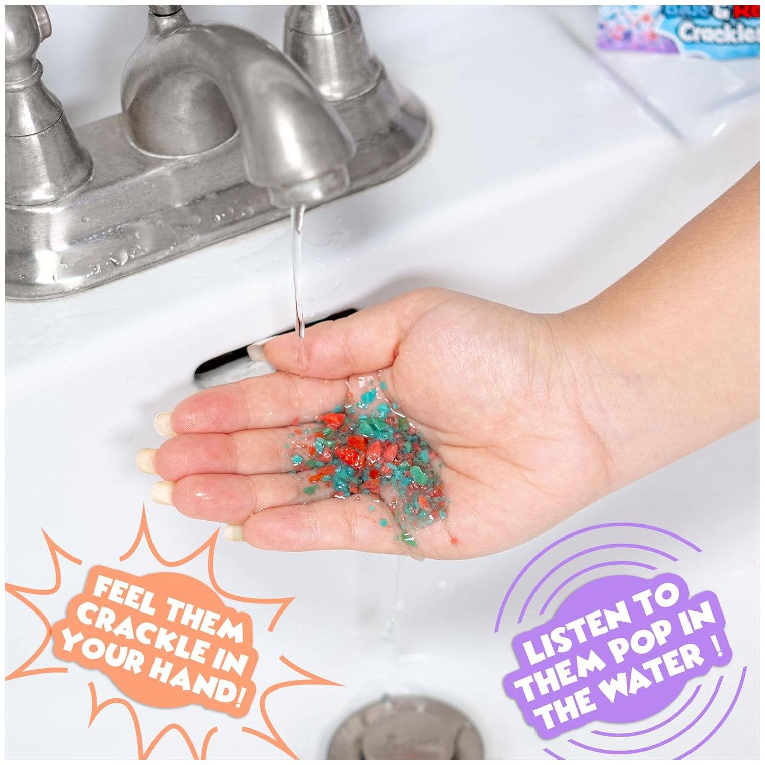 Tub Works® Bath Crackles Bath Toy, Variety 12 Pack - Tub Works LLC
