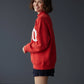 'OHIO' Embroidered Mock Neck Sweatshirt