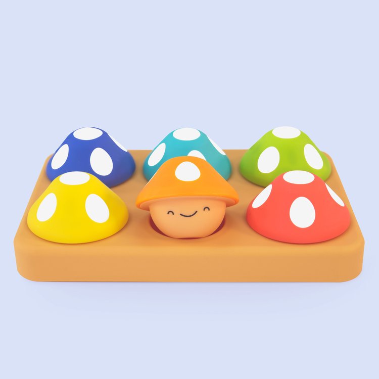 mischievous matching mushrooms — Sassy Baby Inc.