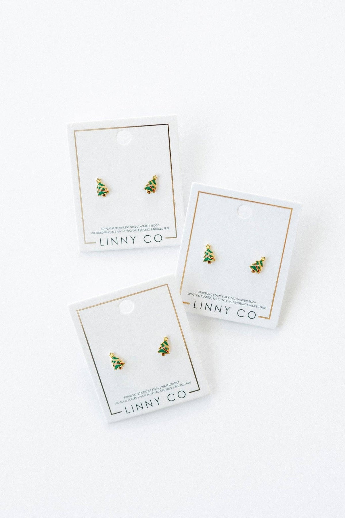 Screwback Stud Earrings - Noelle