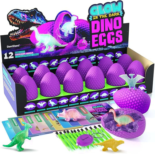 Glow in The Dark Dino Eggs Dig Kit - Dan&Darci