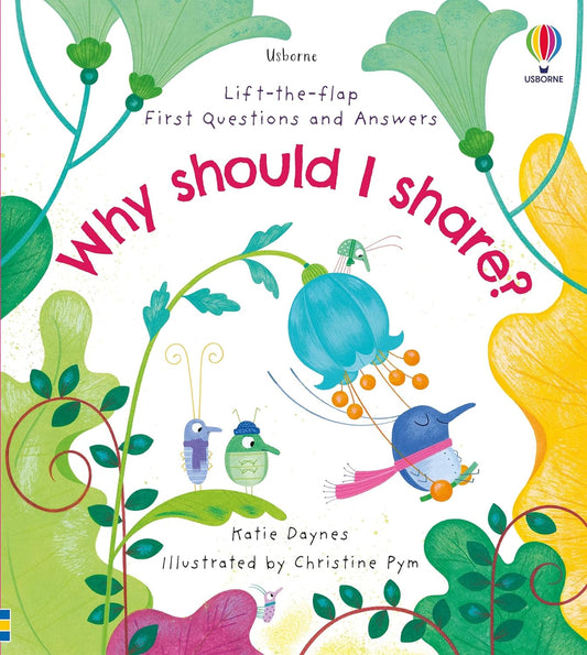First Questions and Answers: Why should I share? Board book – Lift the flap - Baby Sweet Pea's Boutique
