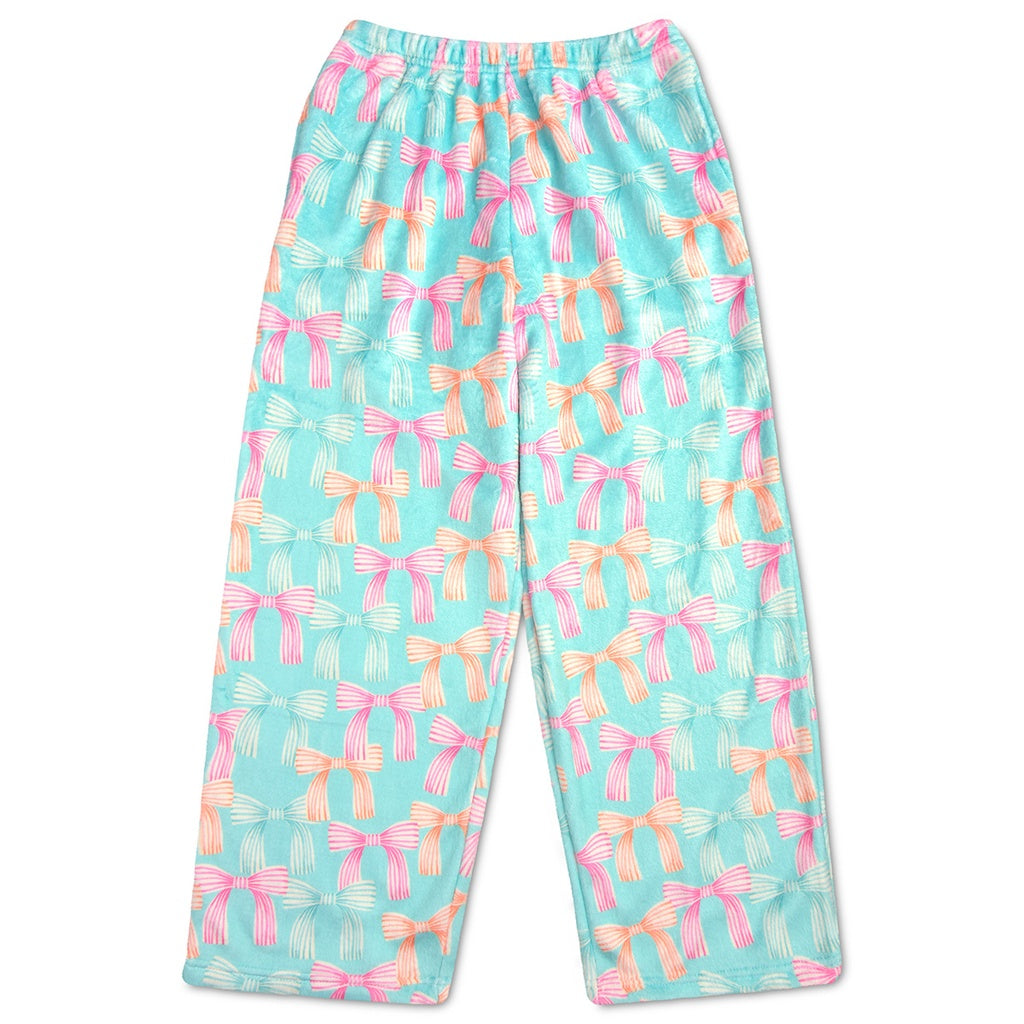 Beautiful Bows Plush Pants - Iscream