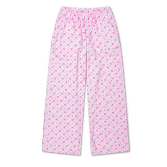 Pretty in Pink Plush Pants