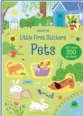 Little First Stickers Pets - Usborne
