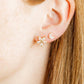 Screwback Stud Earrings - Nova Gold