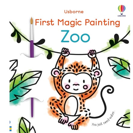 First Magic Painting Zoo - Usborne