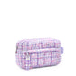 Quilted Scrunchies Gingham Bow Printed Pouch