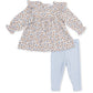 Ruffle Tunic with Legging- Hazel Floral