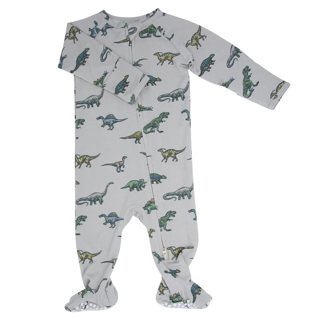 Legendary Zipper Footie - Sweet Bamboo