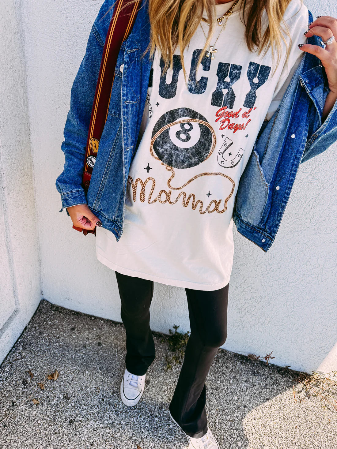 ETTA OG | LUCKY MAMA LASSO GRAPHIC TEE - Ettta & East