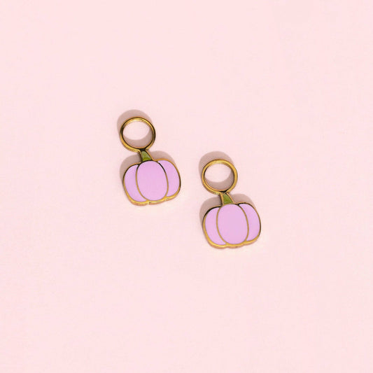 Pink Pumpkin Charm - Pierced Co