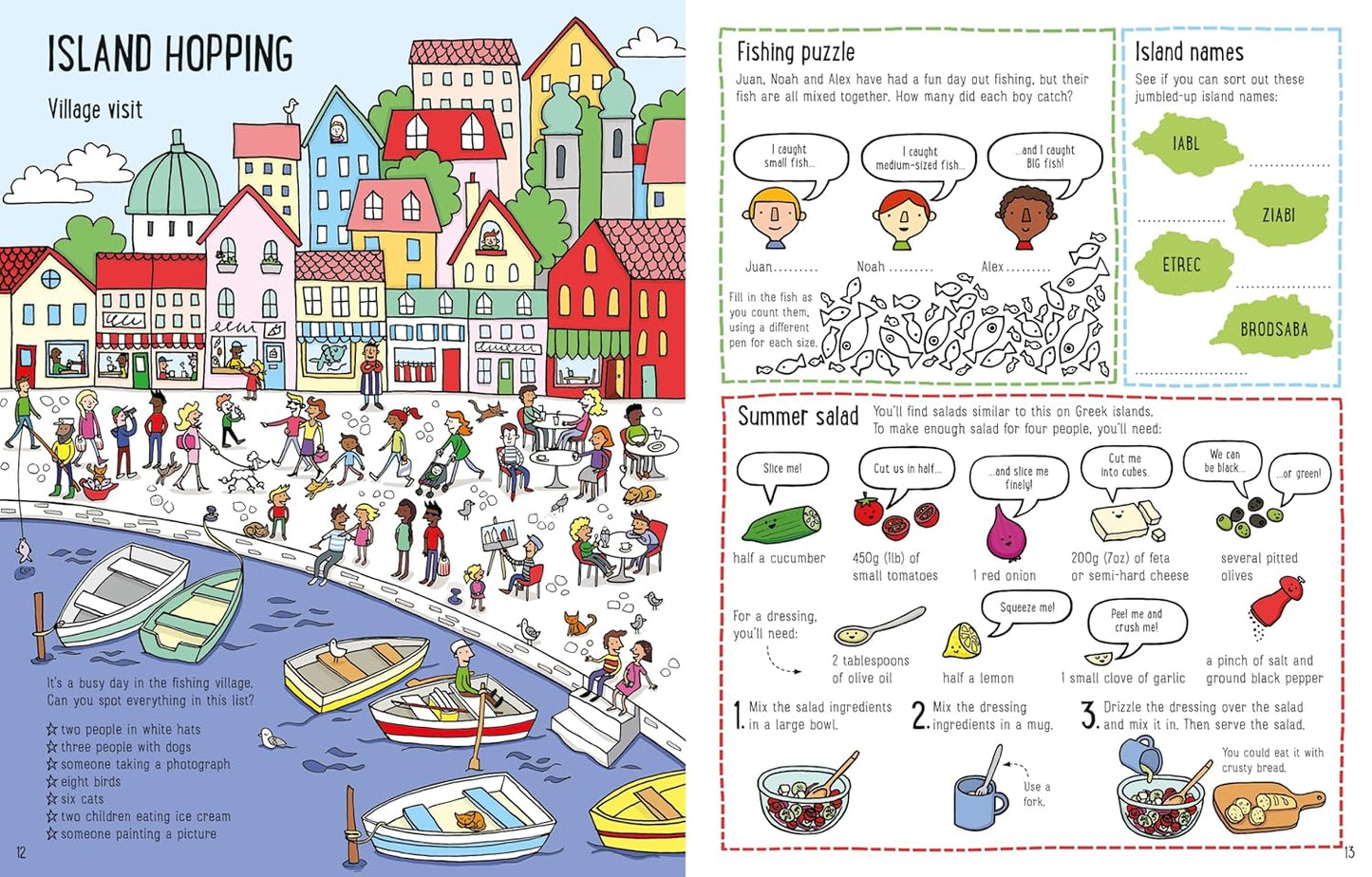 Vacation Activity Book: An Exciting Adventure Activity Book - Usborne