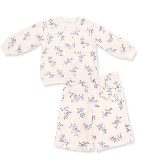 Oversized Sweatshirt and Wide Leg Pant- Sweet Hanna Floral