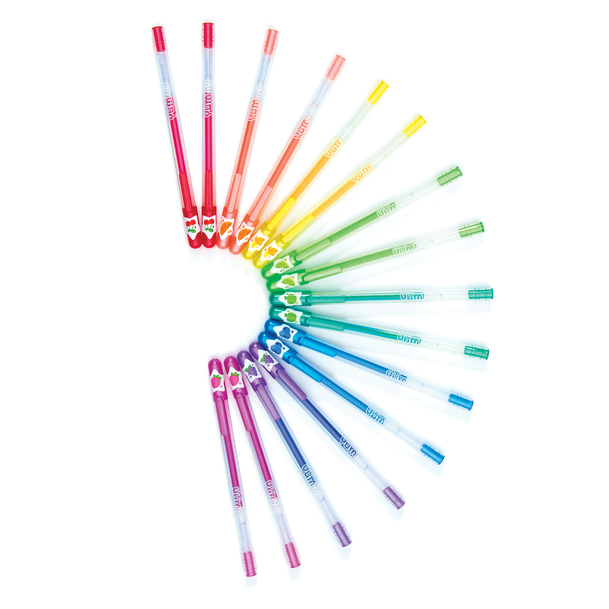 Yummy Yummy: Scented Glitter Gel Pens (Set of 12) - Ooly