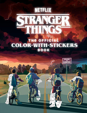 Stranger Things: The Official Color-with-Stickers Book - Penguin Random House