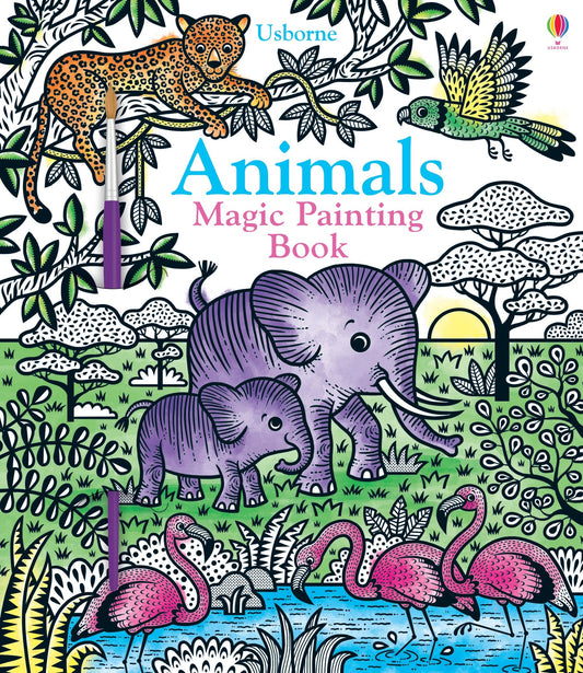 Animals Magic Painting Book - Usborne