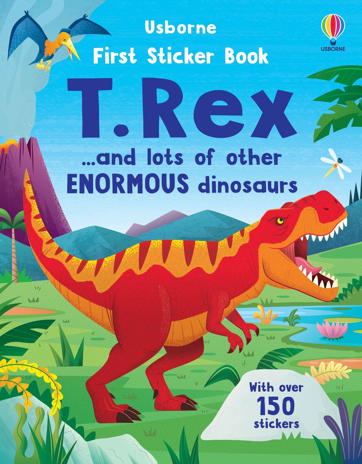 First Sticker Book T. Rex - Usborne