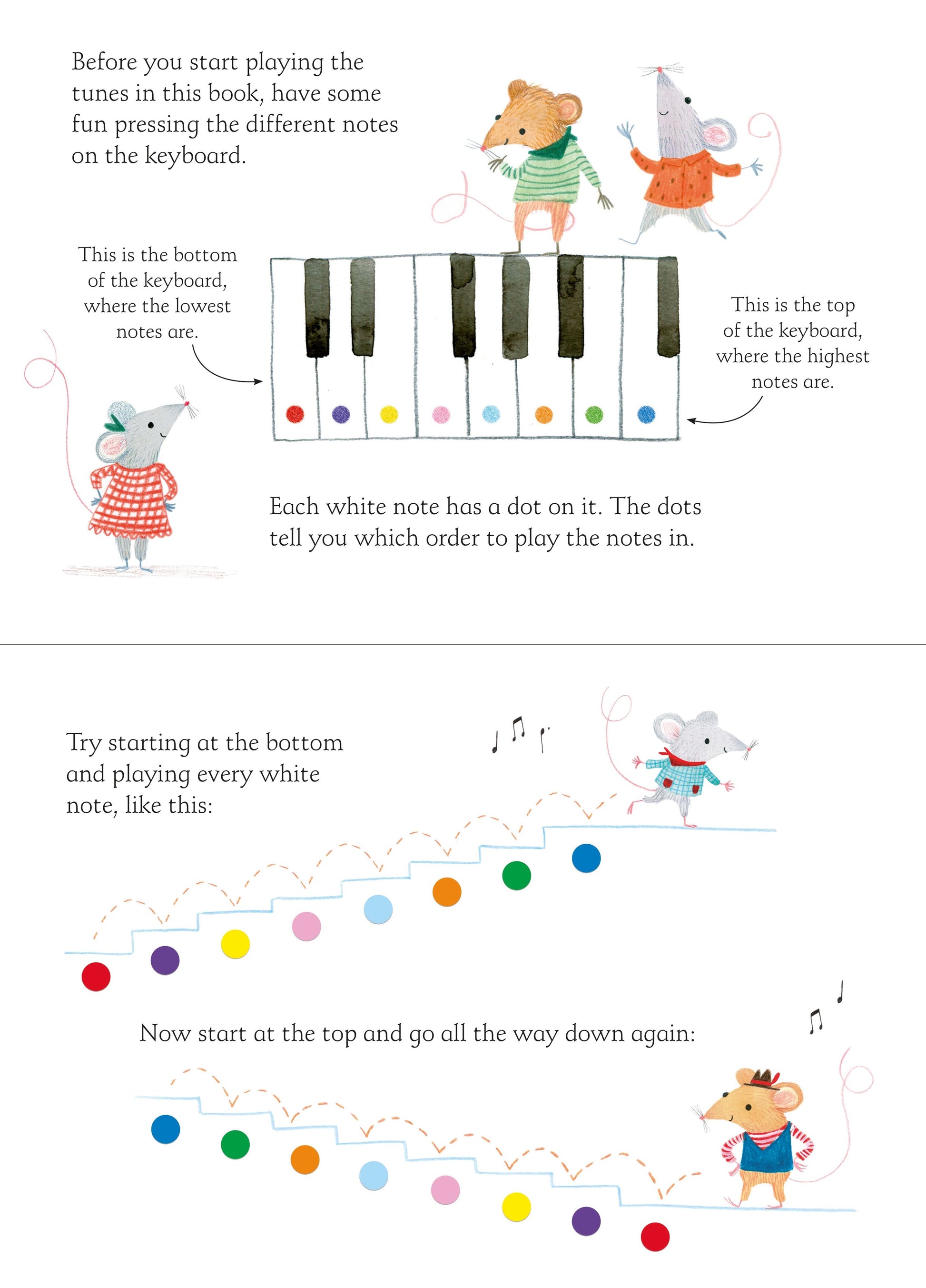My First Keyboard Book - Usborne