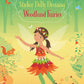 Little Sticker Dolly Dressing Woodland Fairies - Usborne