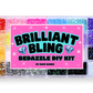 Brilliant Bling Bedazzle DIY Craft Rhinestone Jewel Rush Kit