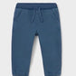 Baby Twill Jogger Pants- Navy Blue
