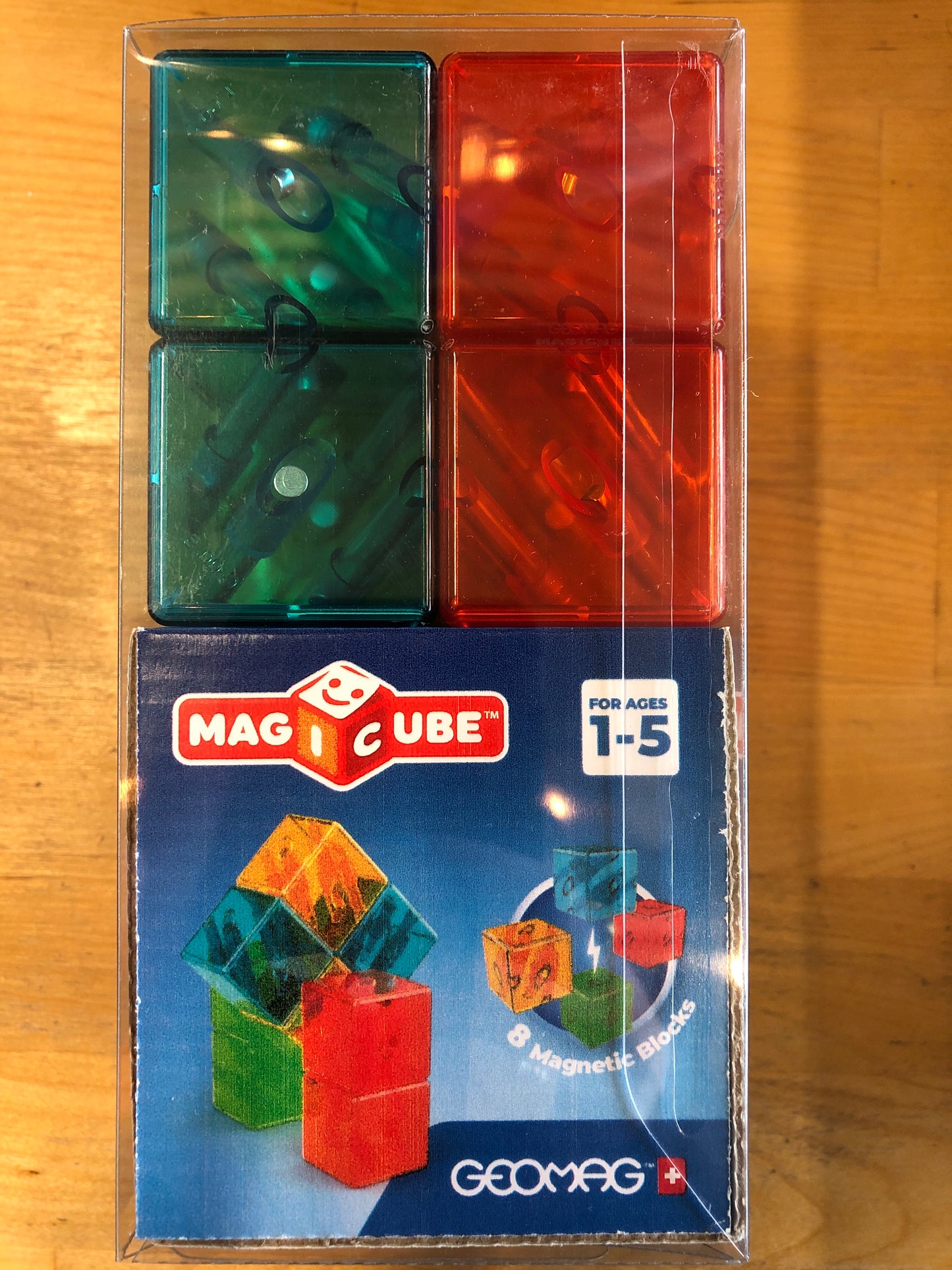 Magic Cube Gems Crystal Gems- 8 Pieces - Geomag