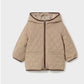 Baby Reversible Sherpa Puffer Jacket- Tan - Mayoral