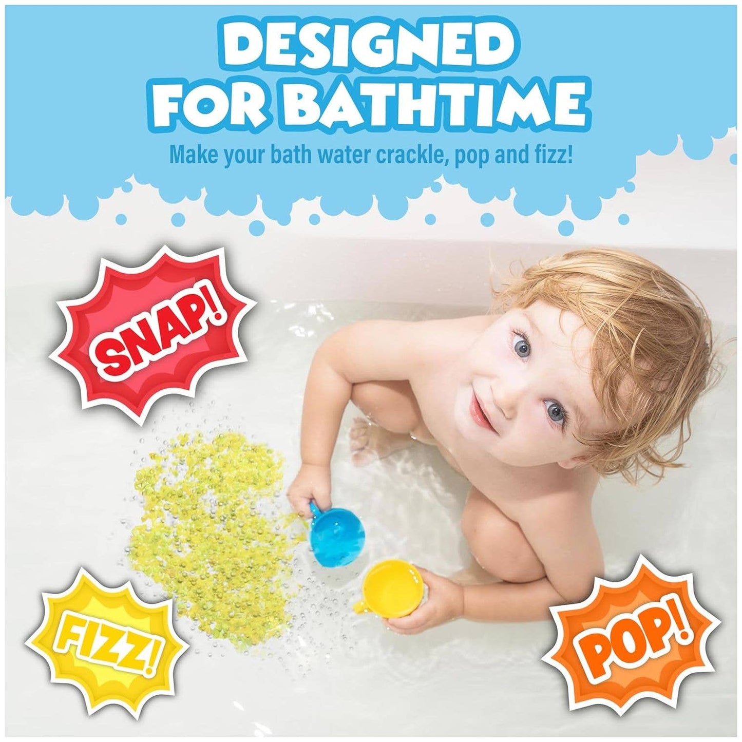Tub Works® Bath Crackles Bath Toy, Variety 12 Pack - Tub Works LLC