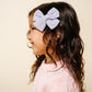 Adventure Bow - Lavender Clip - Alligator Clip - Lou Lou & Co