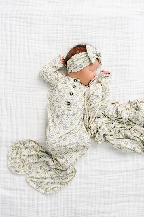 Etta Knotted Gown - Lou Lou & Co