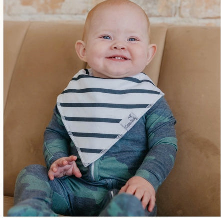Hunter Baby Bandana Bibs - Copper Pearl