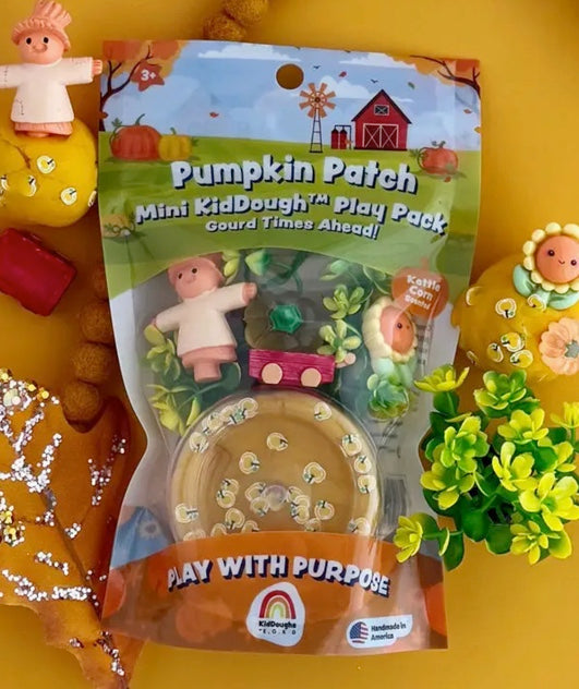 Kiddough Mini Play Pack-Pumpkin Patch