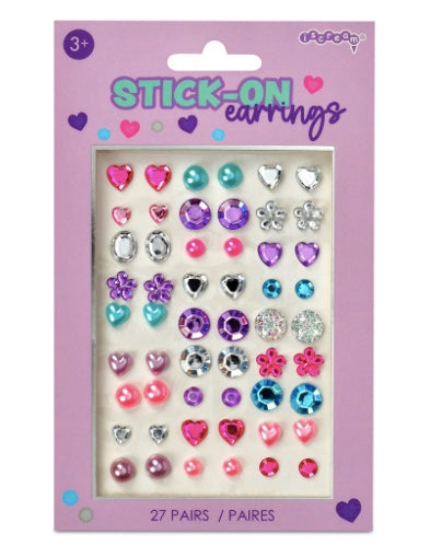 Gem Stick On Earrings