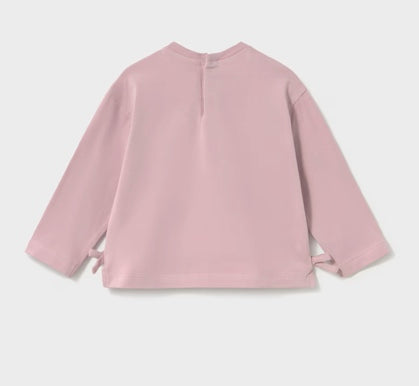 Baby Bow Detail T-Shirt - Mayoral