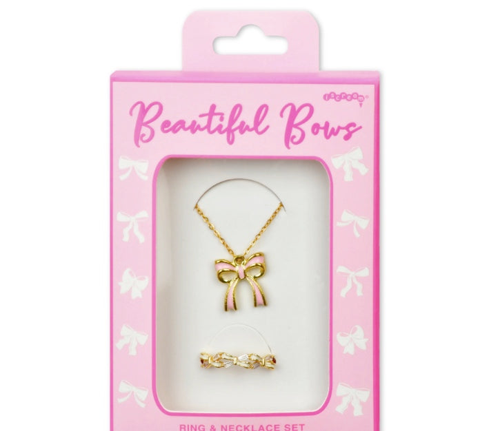 Beautiful Bows ring and bracelet set - Baby Sweet Pea's Boutique