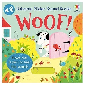 Slider Sound Books Woof! - Baby Sweet Pea's Boutique