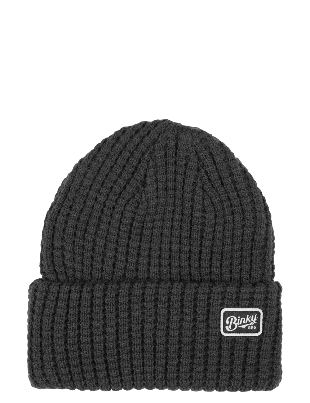 Kids Beanie Waffle- Charcoal