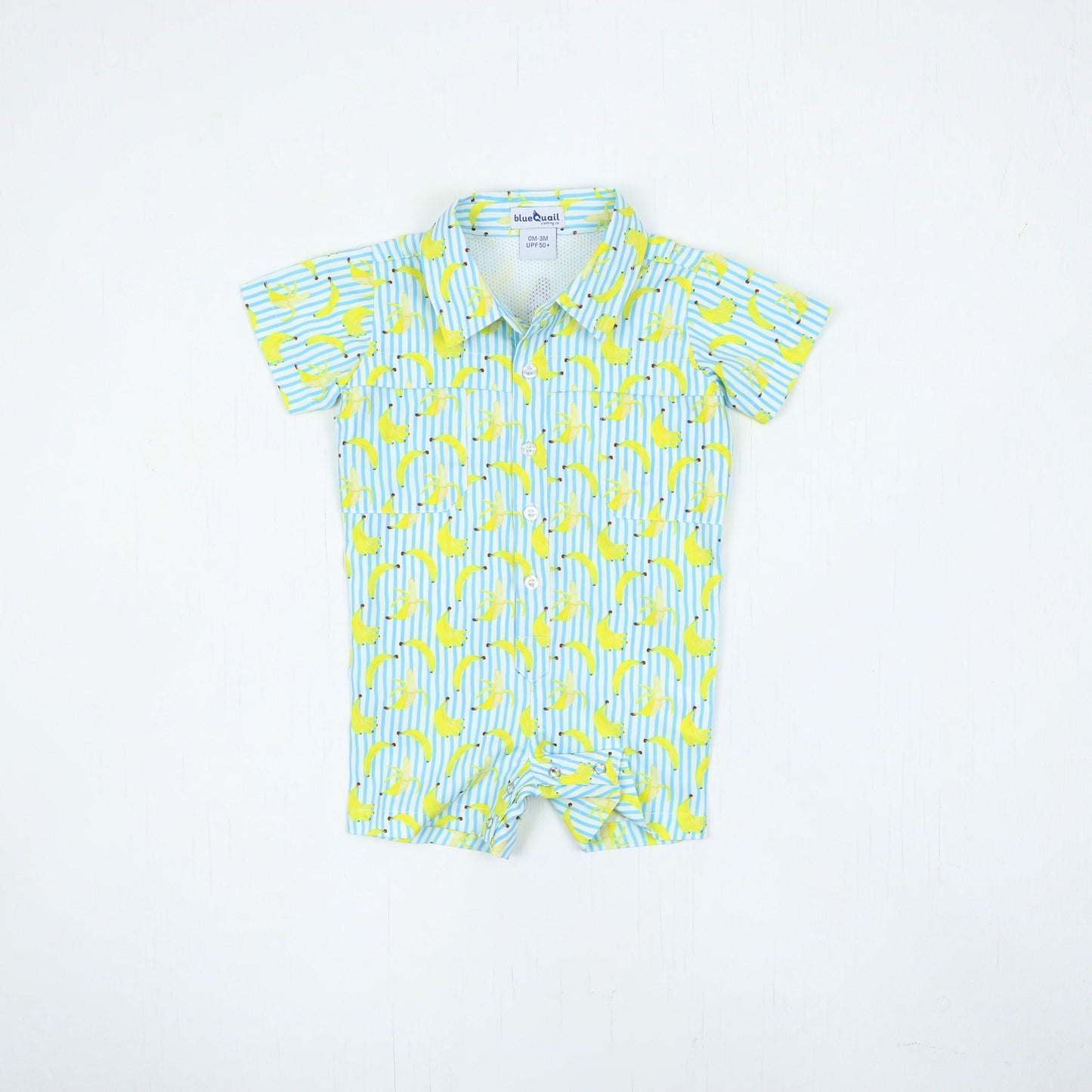 Banana's Polo Short Sleeve Romper