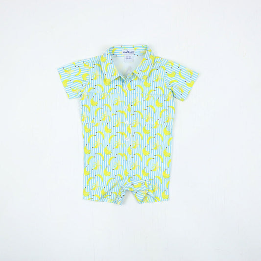 Banana's Polo Short Sleeve Romper