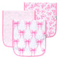 Bow My Gosh Premium Burp Cloths