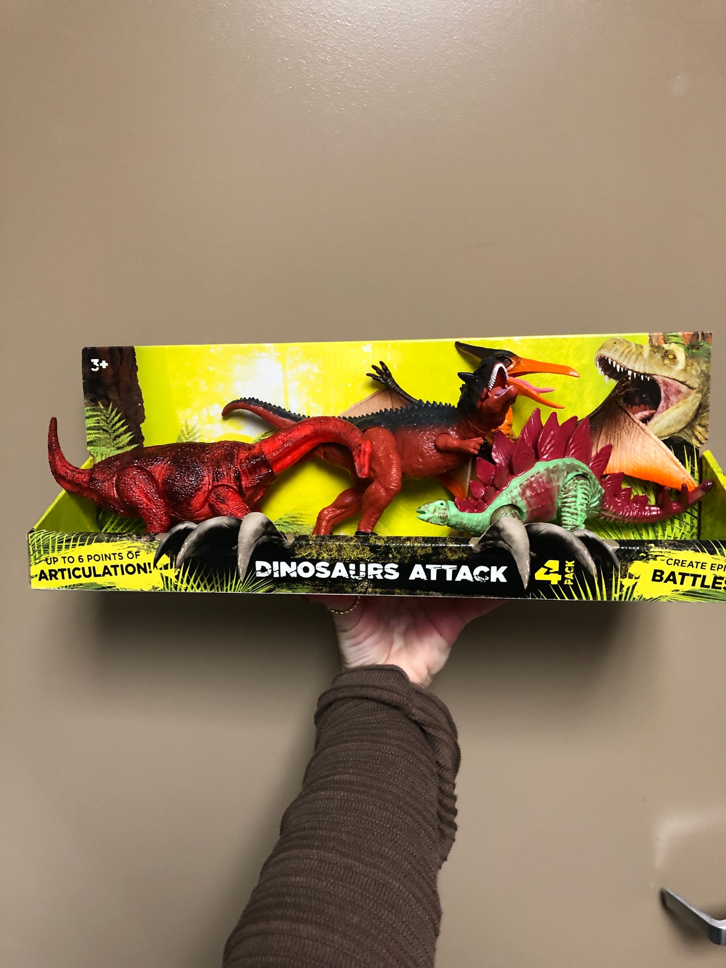 Dinosaur Attack 4 pack