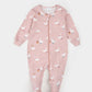 Dress-Up Duck Print on Primrose LunaKnit Sleeper