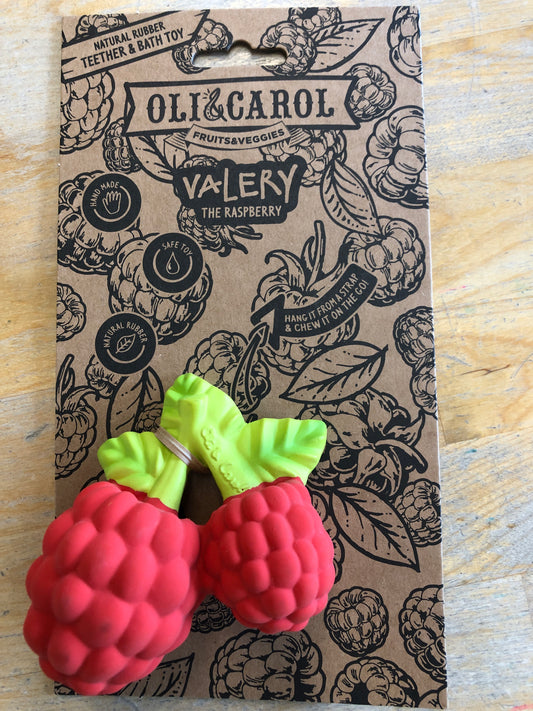 Valery the Raspberry Baby Teether