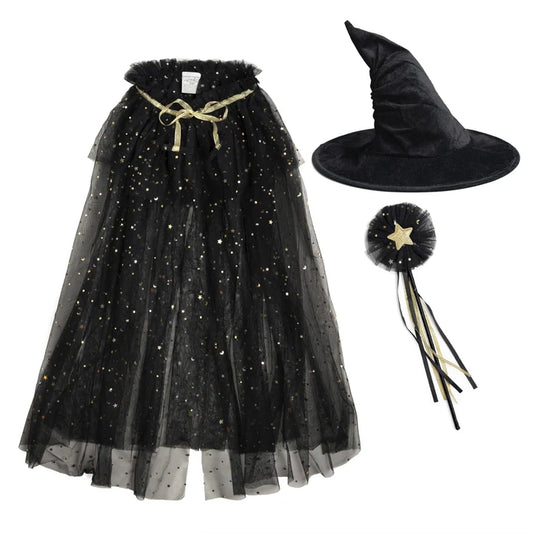 Black Witch Dress Up Kit